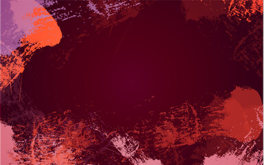 Abstract grunge texture red colors background