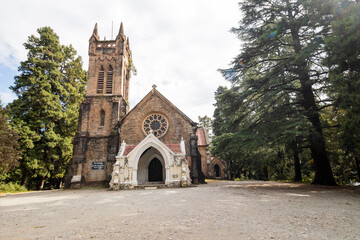 Fototapeta na wymiar St John in the Wilderness Church, Nainital