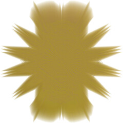Abstract transparent golden burst texture design element.
