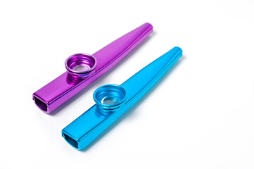 Kazoo is an American folk musical instrument used in skiffle music and other genres.