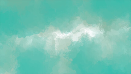 Green watercolor background for textures backgrounds and web banners design