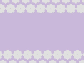 花柄の背景素材（ラベンダー）