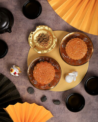 Yue Bing or Moon Cake for Mid Autumn Festival