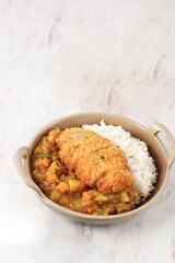 Japanese Curry with Chicken, Beef or Pork Cutlet