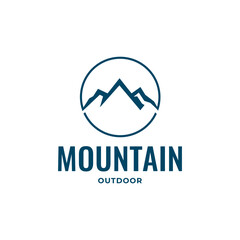 Mountains logo design vector template © fahmi