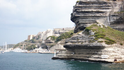 Bonifacio, Corsica, panorama
