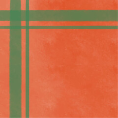 クリスマスに使えるシンプルなラッピング水彩背景画像素材