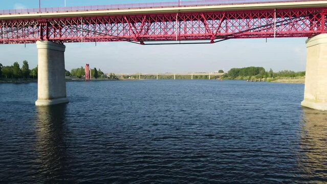 Bridge over the river in Abrantes