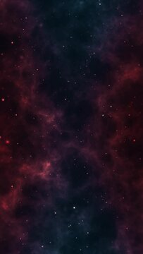 particles animation  fractal abstract 4k background Vertical video