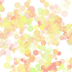 Background lights program in modern style on transparent background. Glitter pattern.