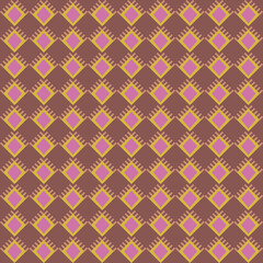 Geometric ethnic pattern embroidery design for background or wallpaper and clothing.