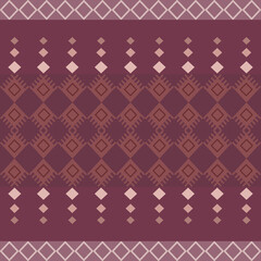 Geometric ethnic pattern embroidery design for background or wallpaper and clothing.
