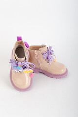shoes children's beautiful fashionable color