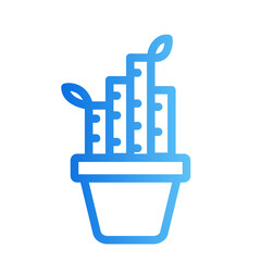 bamboo gradient icon