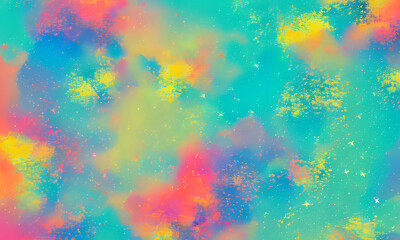 Colorful Abstract Background. Generative Ai
