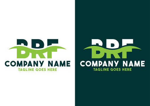 Letter BRF logo design template, BRF logo
