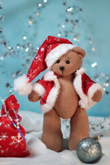christmas teddy bear