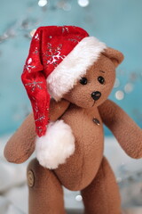christmas teddy bear