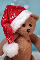 christmas teddy bear