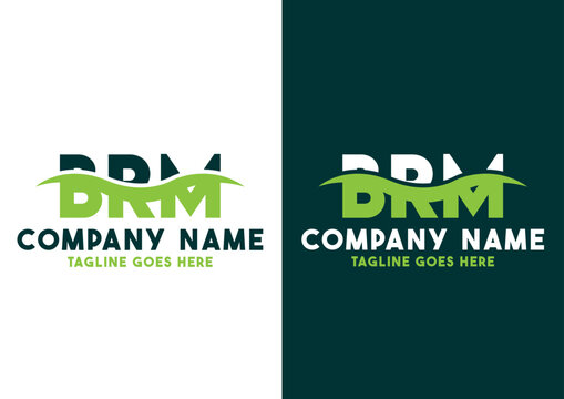 Letter BRM logo design template, BRM logo