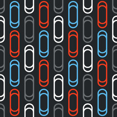 Seamless pattern with geometric shapes.