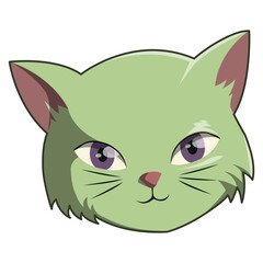 Cute Cat Illustration PNG Transparent