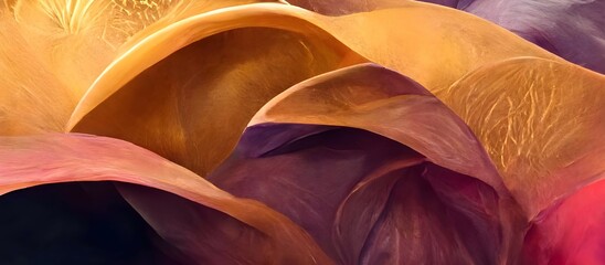 Luxury flower Wave background. Colorful Abstract texture backdrop.