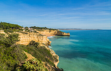 Fototapeta premium Cliffs in the Coast of Algarve