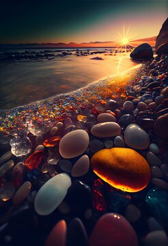 Pubbles on the Sunset Beach