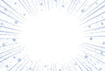 背景素材_ラメグリッター_集中線