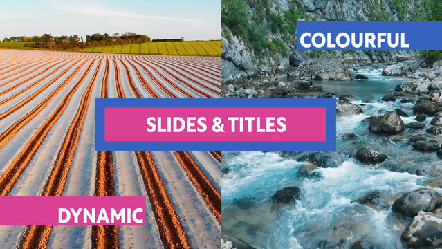 Colourful Dynamic Slides and Titles