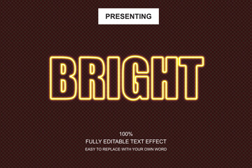 Special font editable adobe illustrator text effect. 100% editable text with an effect good for title and Text typography work