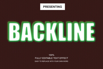 Special font editable adobe illustrator text effect. 100% editable text with an effect good for title and Text typography work