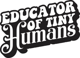 Educator of tiny humans SVG