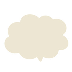 colorful speech bubble.