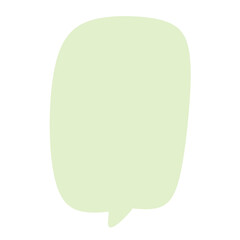 colorful speech bubble.