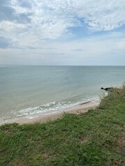beach in the morning