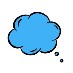 colorful speech bubble.