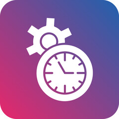 Time Management Icon Style