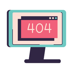 computer with 404 error