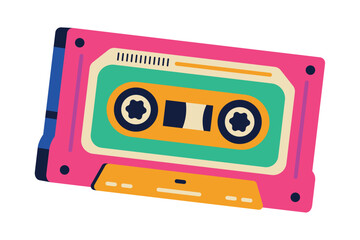 cassette 90s pop art