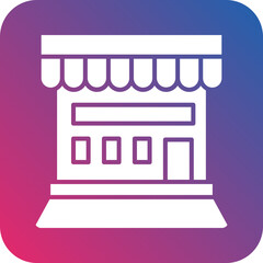Obraz premium Shop Icon Style