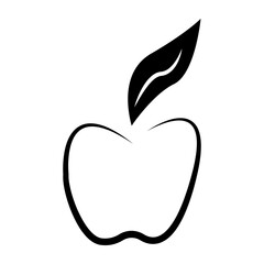 apple icon illustration vector