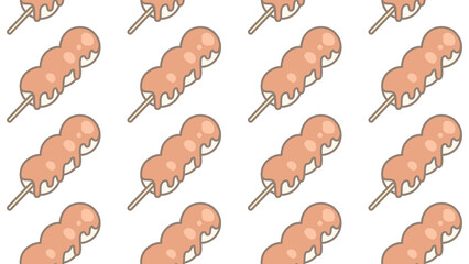 みたらし団子の壁紙⭐︎PNG