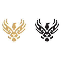 Lion and Eagle Logo Design	