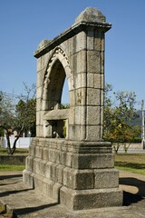 Fototapeta na wymiar Memorial da Ermida in Irivo, Penafiel, Norte - Portugal 