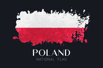 National flag of Poland