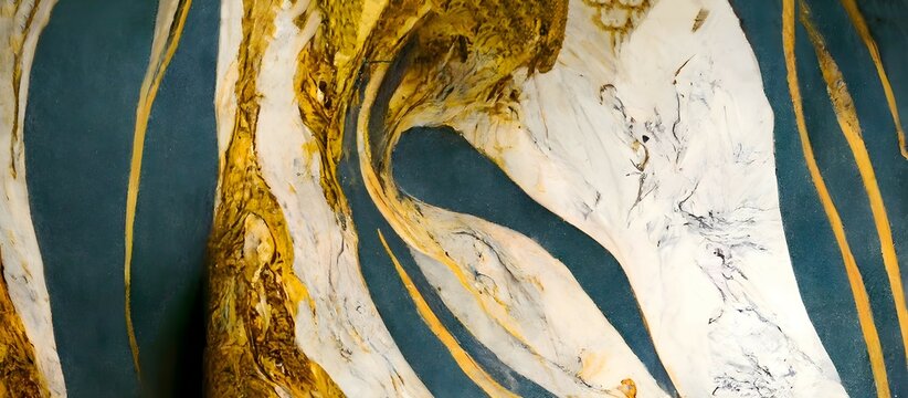 Colorful Marbling wallpaper design. natural luxury style swirls of marble and gold powder