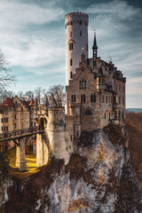 The Castle Lichtenstein in Baden Württemberg Germany