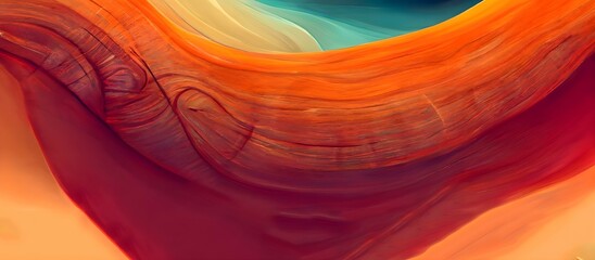 Abstract background with colorful waves. liquid Flow design.